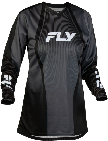 Women's F 16 Lift Jersey White/Black Lg
