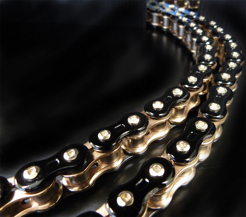 Chain Gp 3d Sx2 Ring 520 120l Blk/Gld