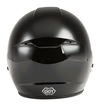 Of 2 Open Face Helmet Black Md