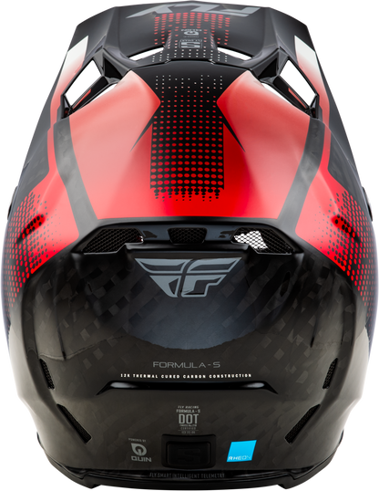 Formula S Carbon Protocol Helmet Black Carbon/Red Md