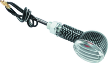 BikeMaster Ministalk Marker Light Round Carbon/Clear