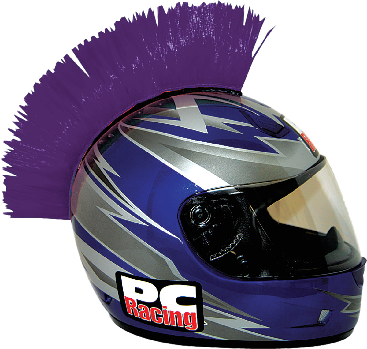 Helmet Mohawk Purple