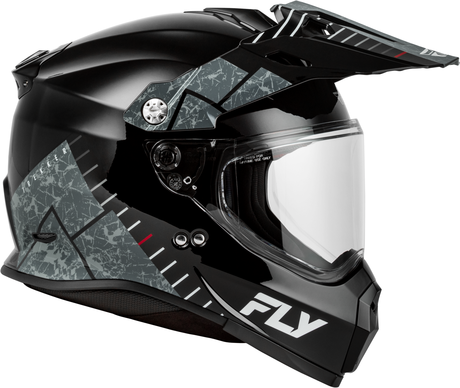 Fly Trekker Granite Helmet Black/Grey 2x