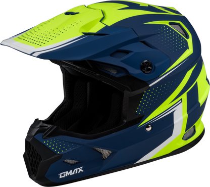 Mx 96 502 Helmet Matte Blue/Green  Sm