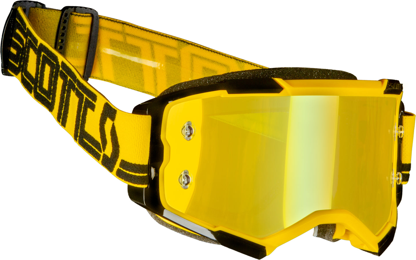 Fury Goggle Yellow/Black Yellow Chrome Works