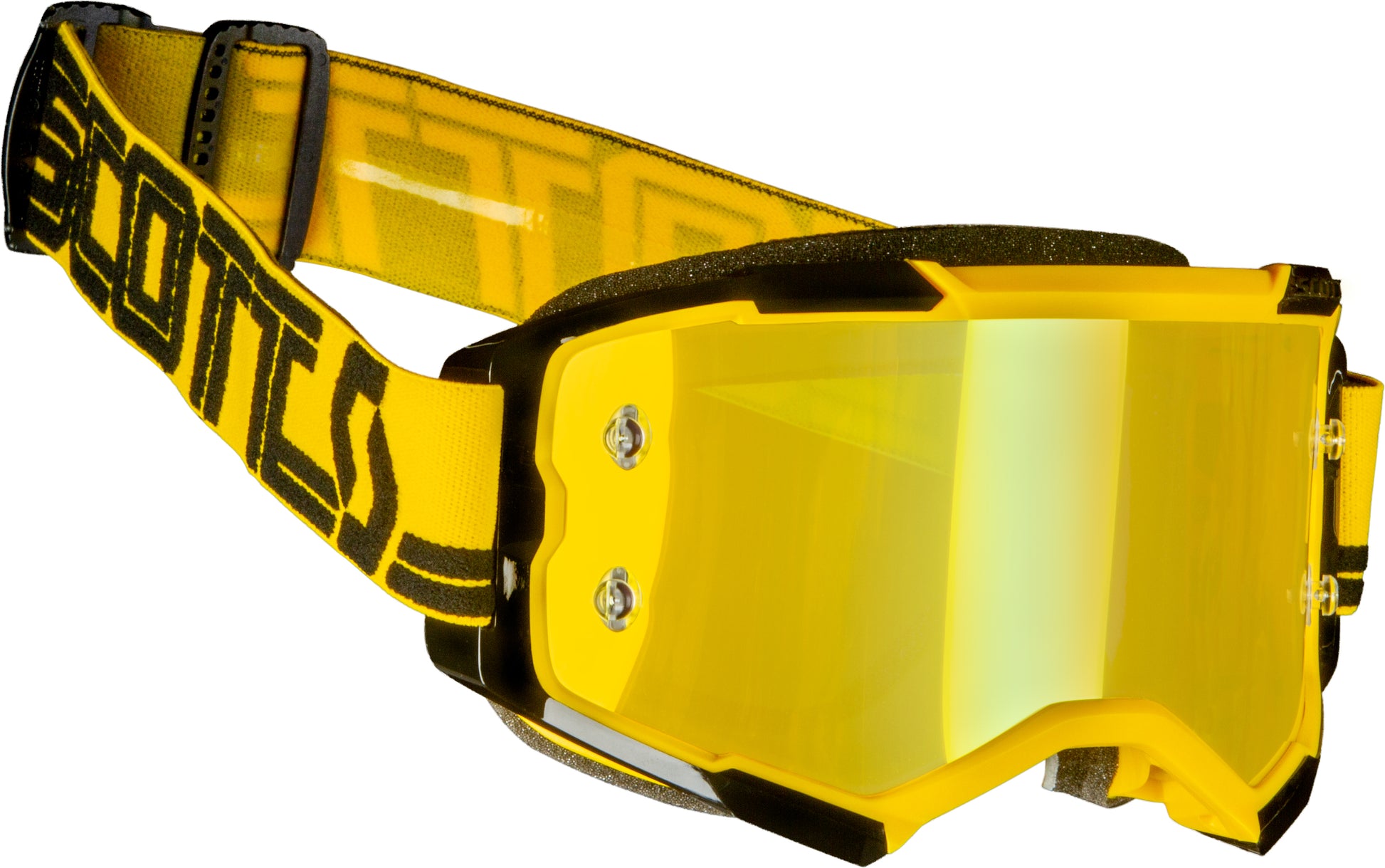 Fury Goggle Yellow/Black Yellow Chrome Works