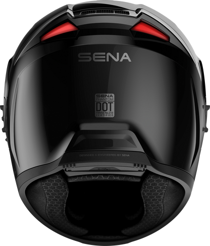 Phantom Ff Mesh Com Helmet Glossy Black 2x