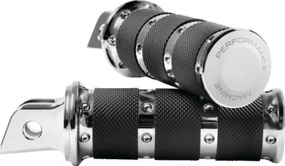 Performance Machine Footpegs XLS Rider - Chrome
