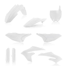 Acerbis 18+ Yamaha YZ65 Full Plastic Kit - White