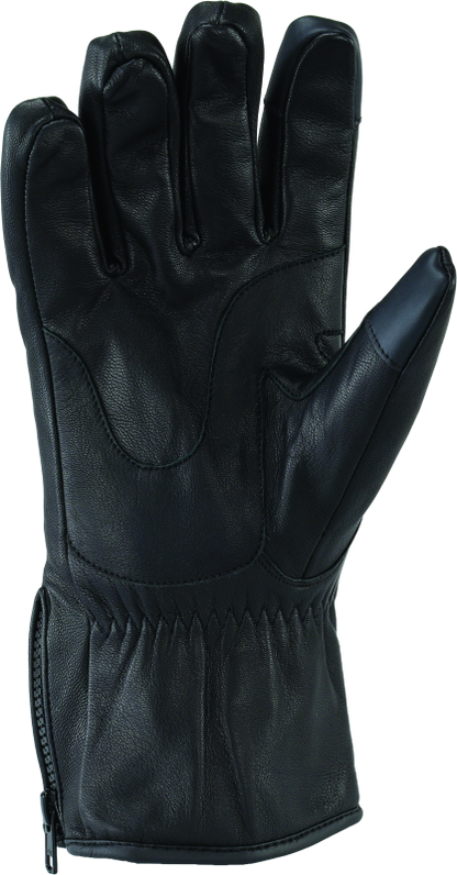 Kuryakyn Leather By River Road Taos Cold Weather Gloves Black - Small