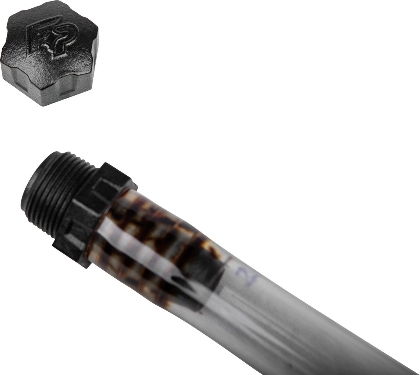 Filler Hose Screw Cap Black