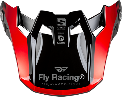Formula S Carbon Legacy Visor Red Carbon/Black Yl/Sm