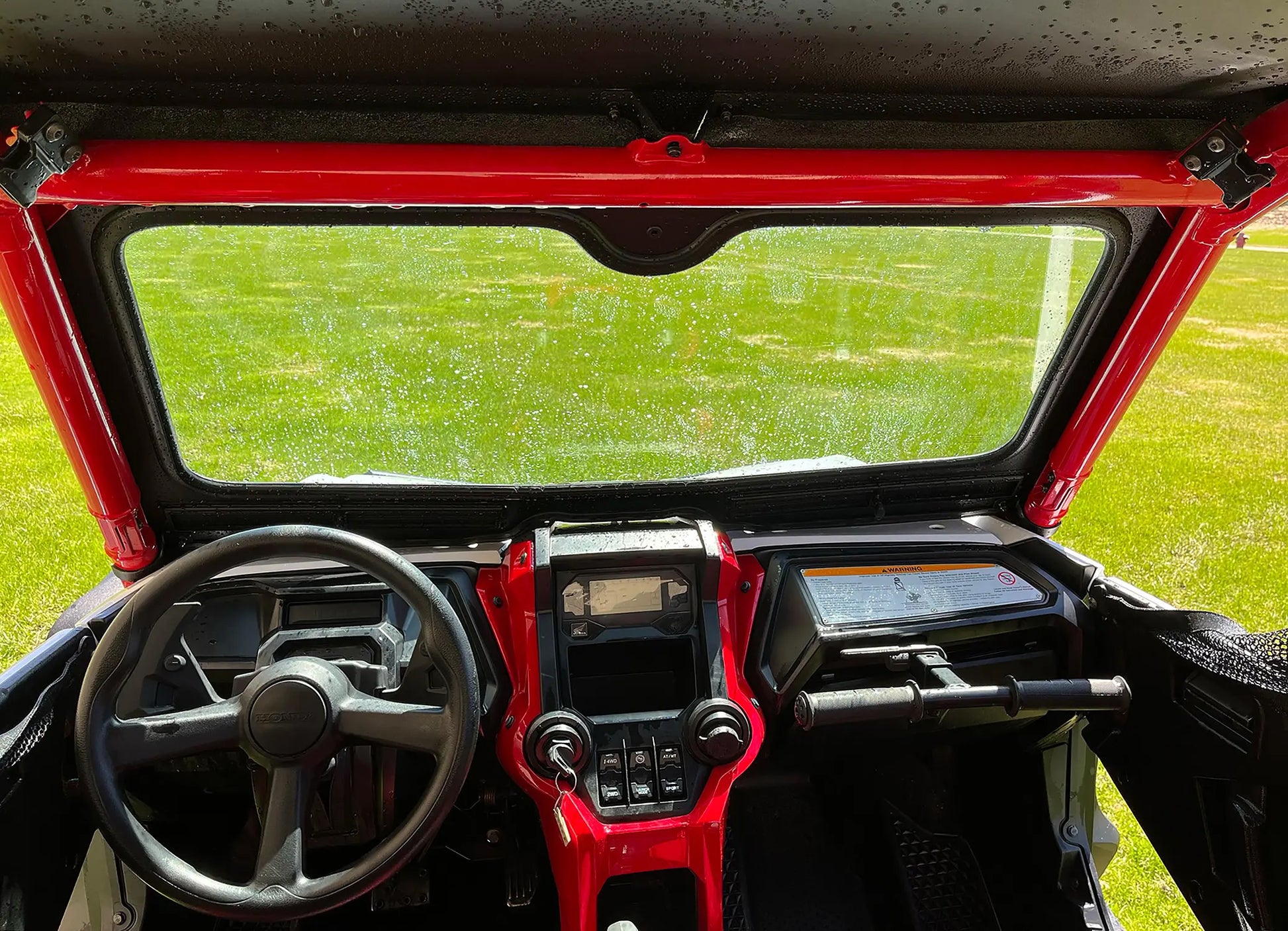 Glass Front Windshield Hon