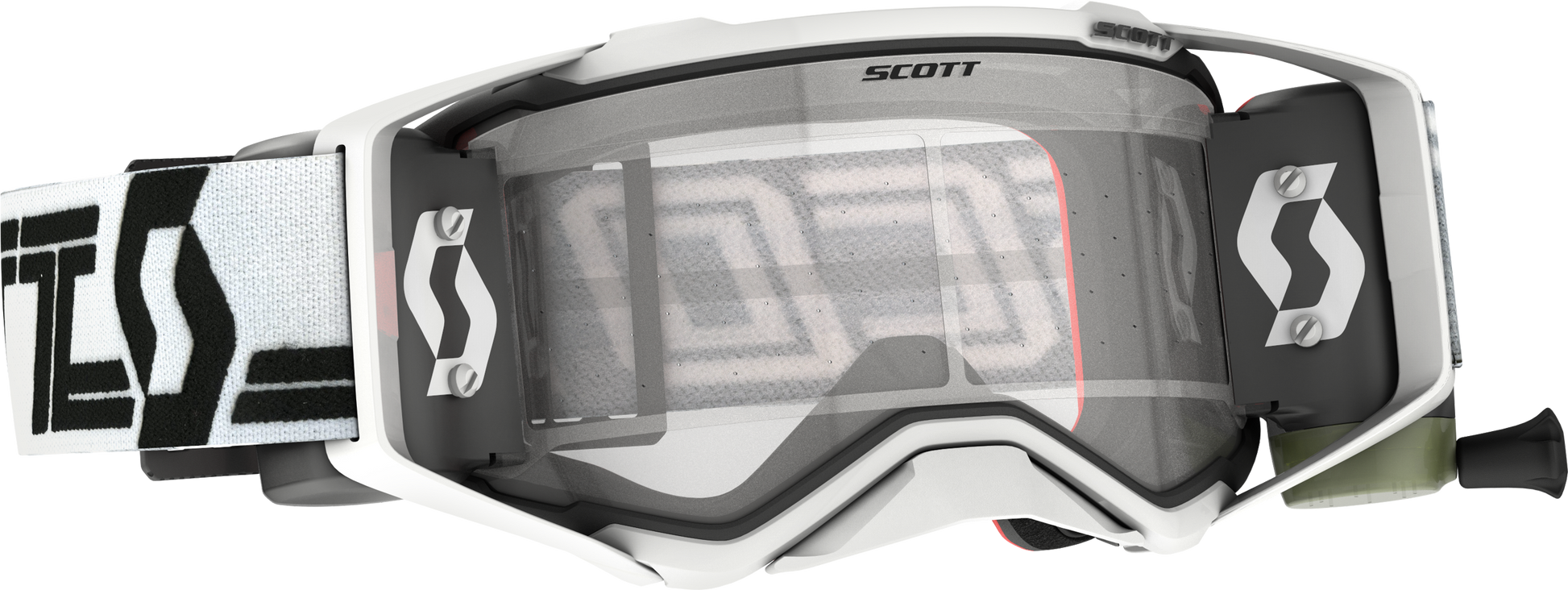 Prospect Goggle Super Wfs White/Black W/Clear Works