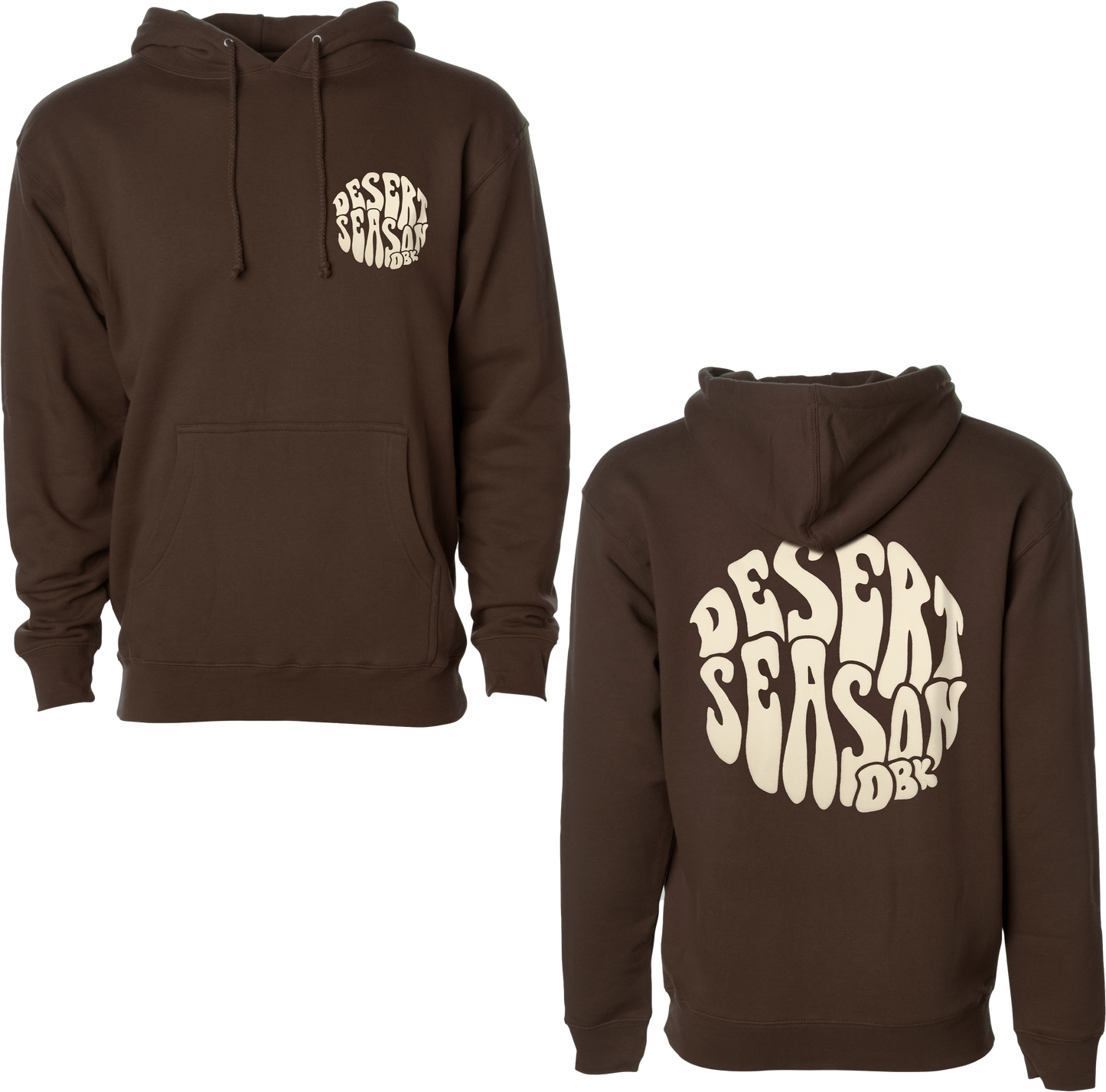 Desert Season Hoodie Brown Xl