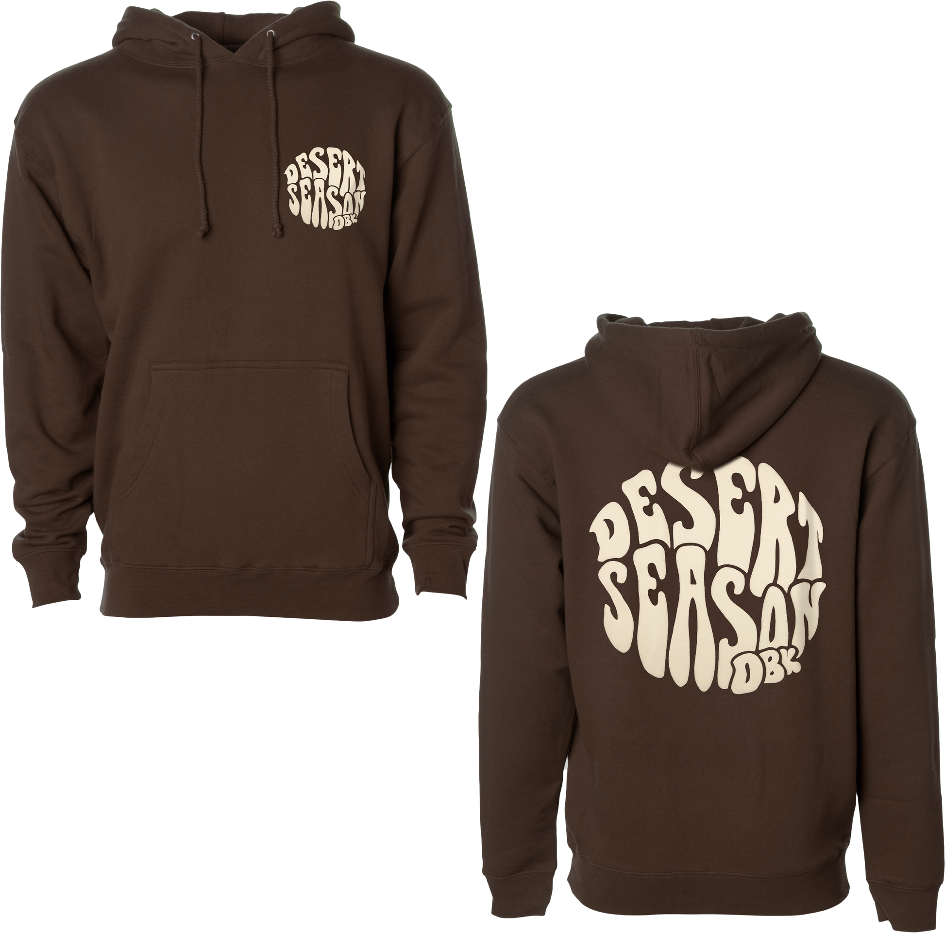 Desert Season Hoodie Brown Xl