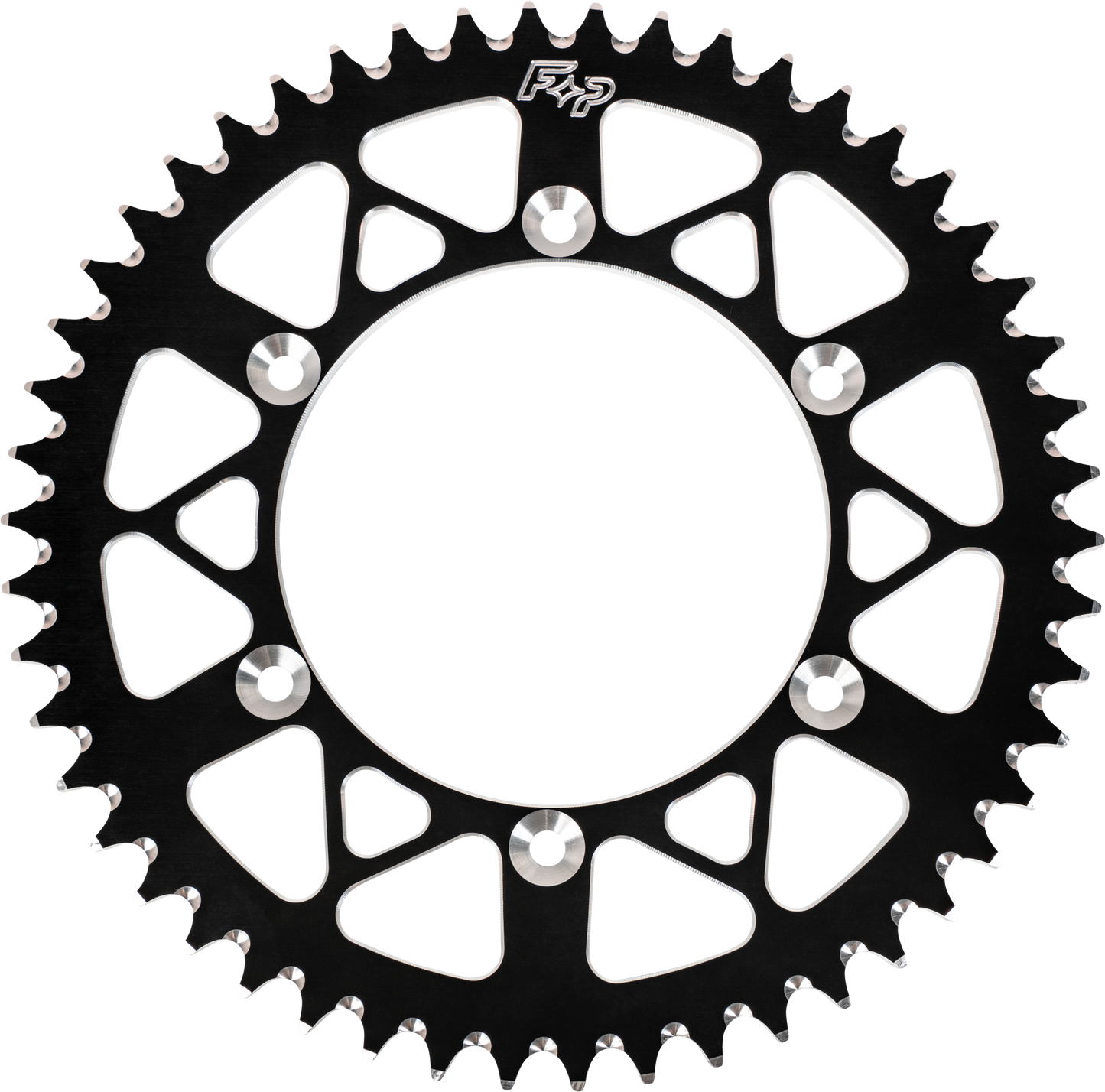 Rear Sprocket Aluminum 50t 420 Blk Kaw/Suz