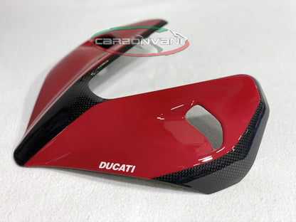 Carbonvani - Ducati Streetfighter V4 / V2 / S Carbon Fiber Front Fairing - RED