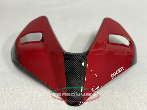 Carbonvani - Ducati Streetfighter V4 / V2 / S Carbon Fiber Front Fairing - RED