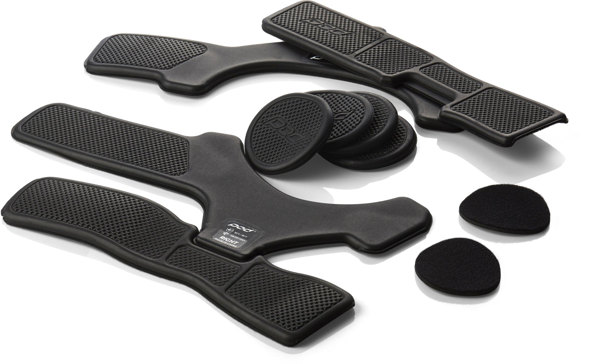Kx 2.0 Pad Set (Rt) Black 3x