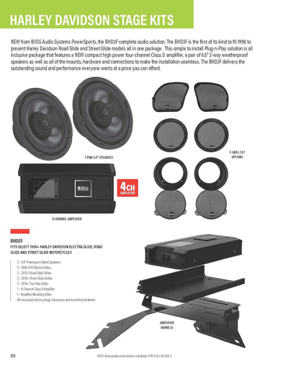 Front Audio Kit `98 24 Flh Fltr