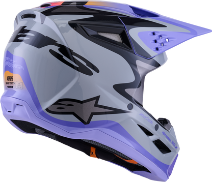 Jettson Sm3 Helmet Gry/Purp/Blk Glossy 2x