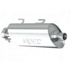 Single Slip On System W/ Oval Sport Muffler Chrome