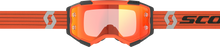 Fury Goggle Orange/Grey Orange Chrome Works