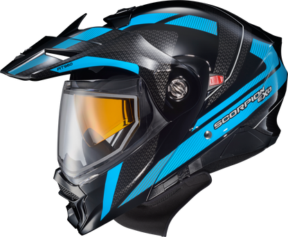 Exo At960 Cold Weather Helmet Hicks Light Blue Lg (Electric)