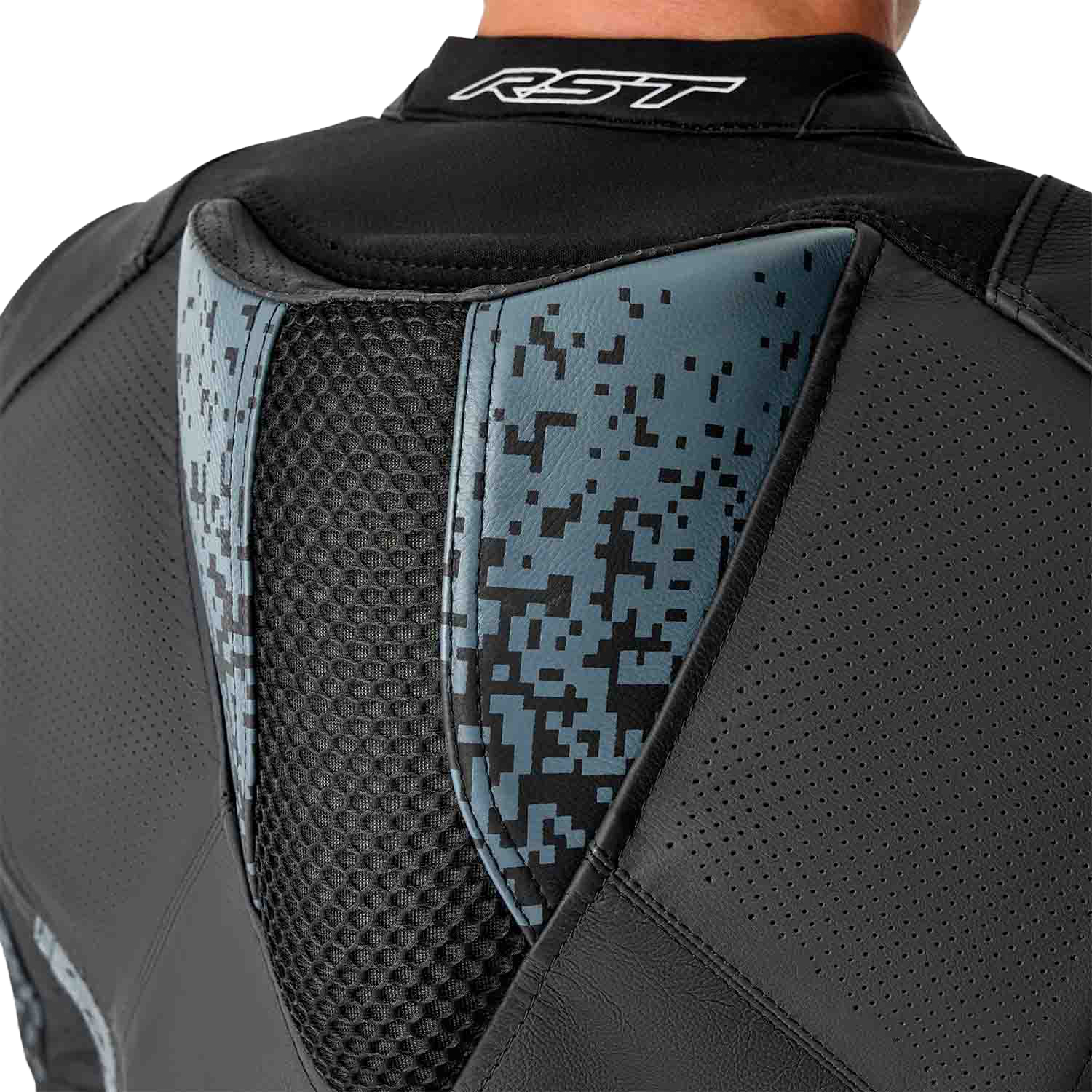 Ps Supersport K D3o Jacket Grey/Black Leather Md