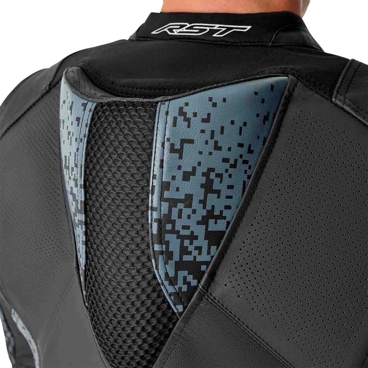 Ps Supersport K D3o Jacket Grey/Black Leather Lg