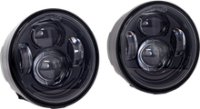 Led Headlight Kit (Pair) Blk `08 17 Fatbob