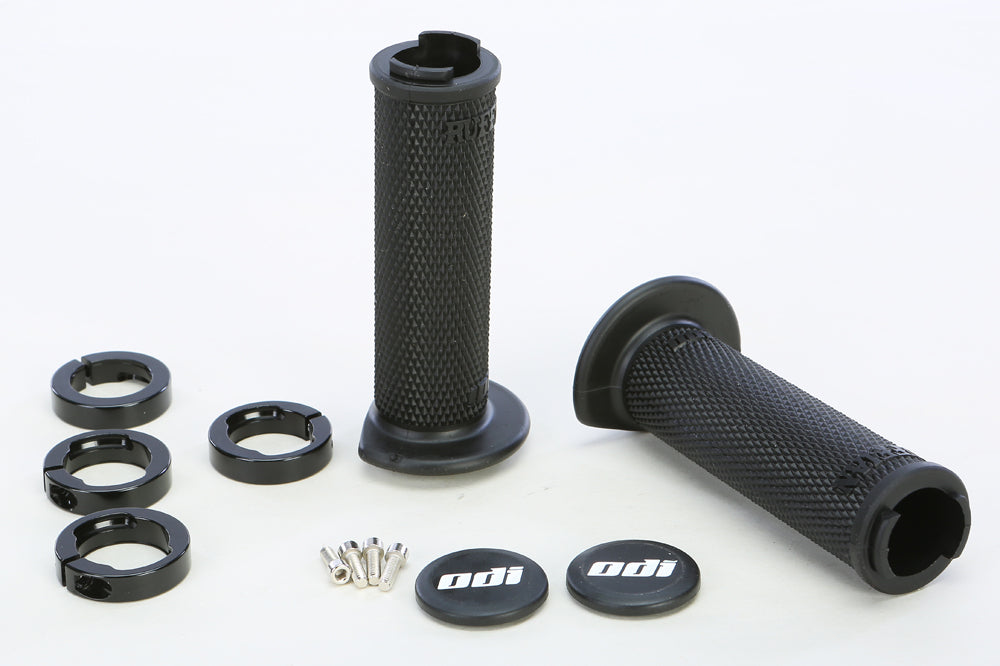 Atv Ruffian Lockon Grip 120mm Black/Black