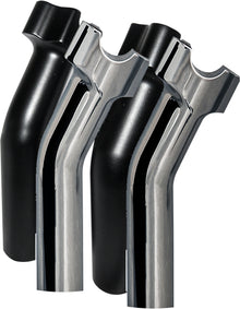Chubby 5.5" Pullback Risers Chrome