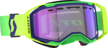 Prospect 2.0 Smb Ls Goggle Mdnt Prp/Sfty Ylw Ls Blue Chrm