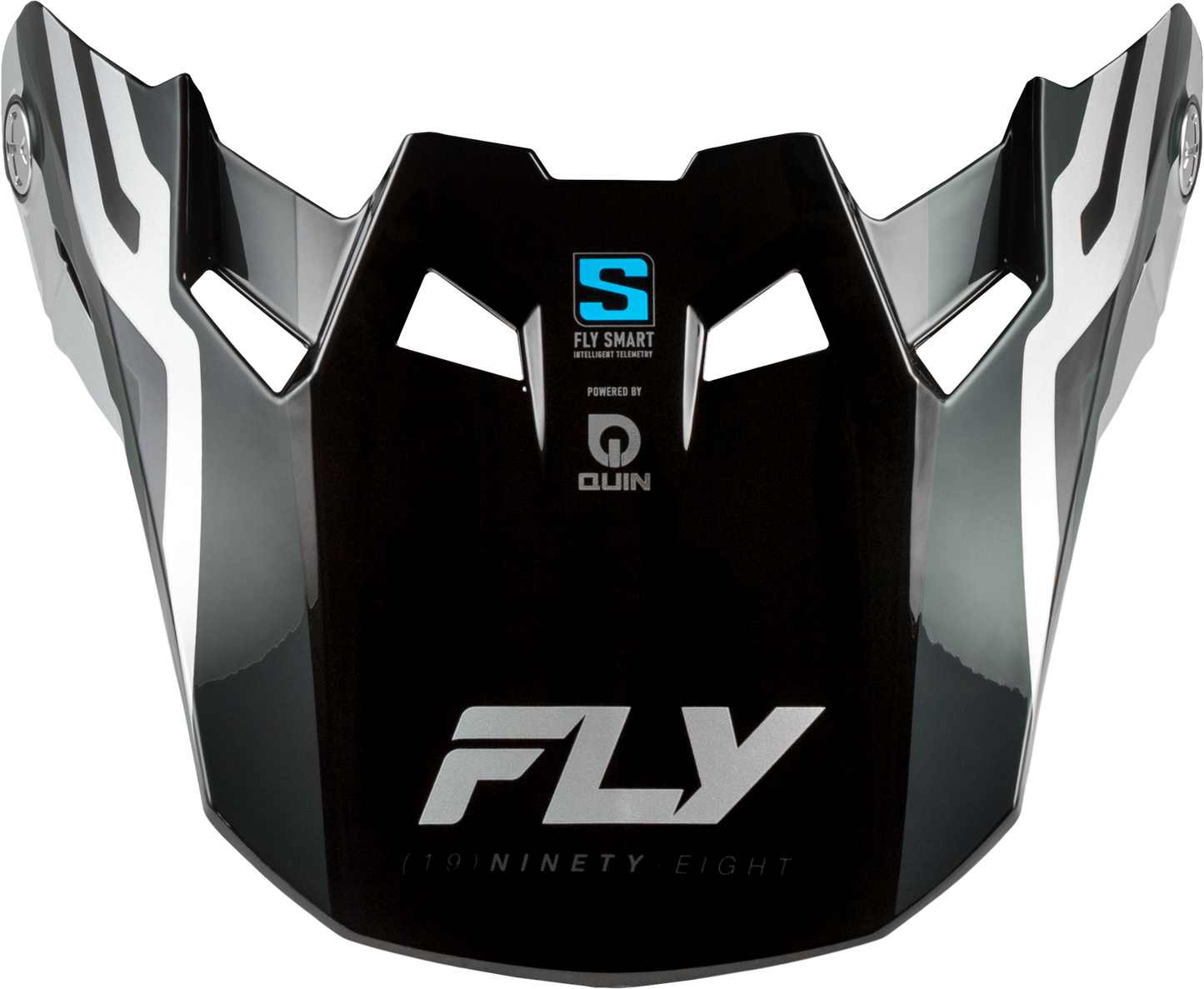 Formula S Carbon Byte Visor Black Carbon/Grey/Silver Yl/Sm