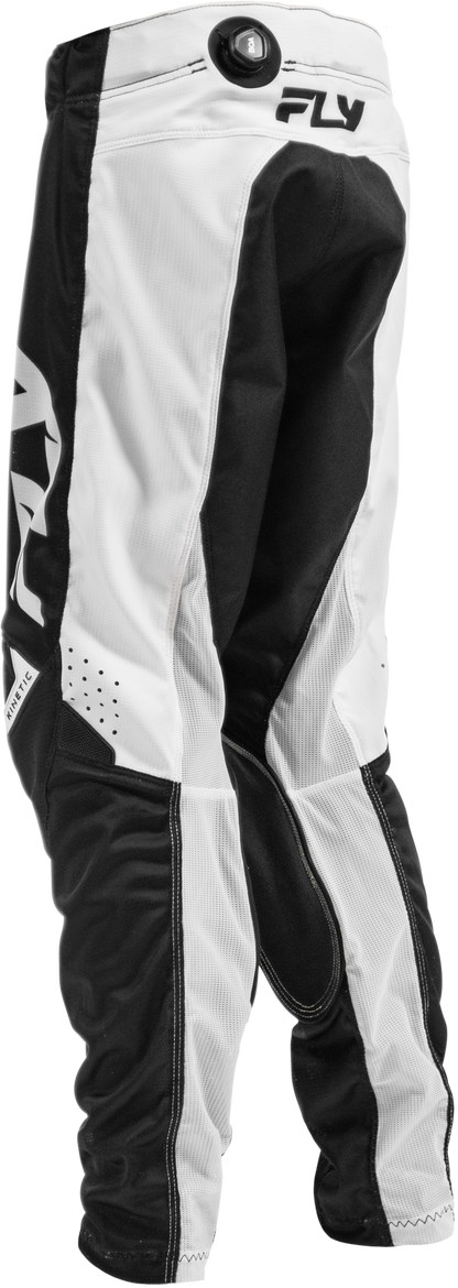Youth Kinetic Mesh Pants Black/White Sz 22