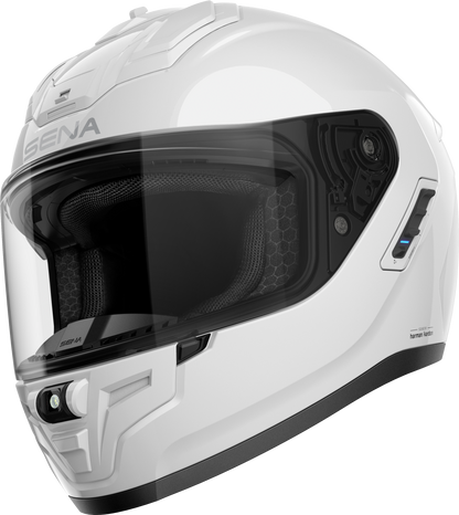 Phantom Ff Mesh Com Helmet Glossy White Xl