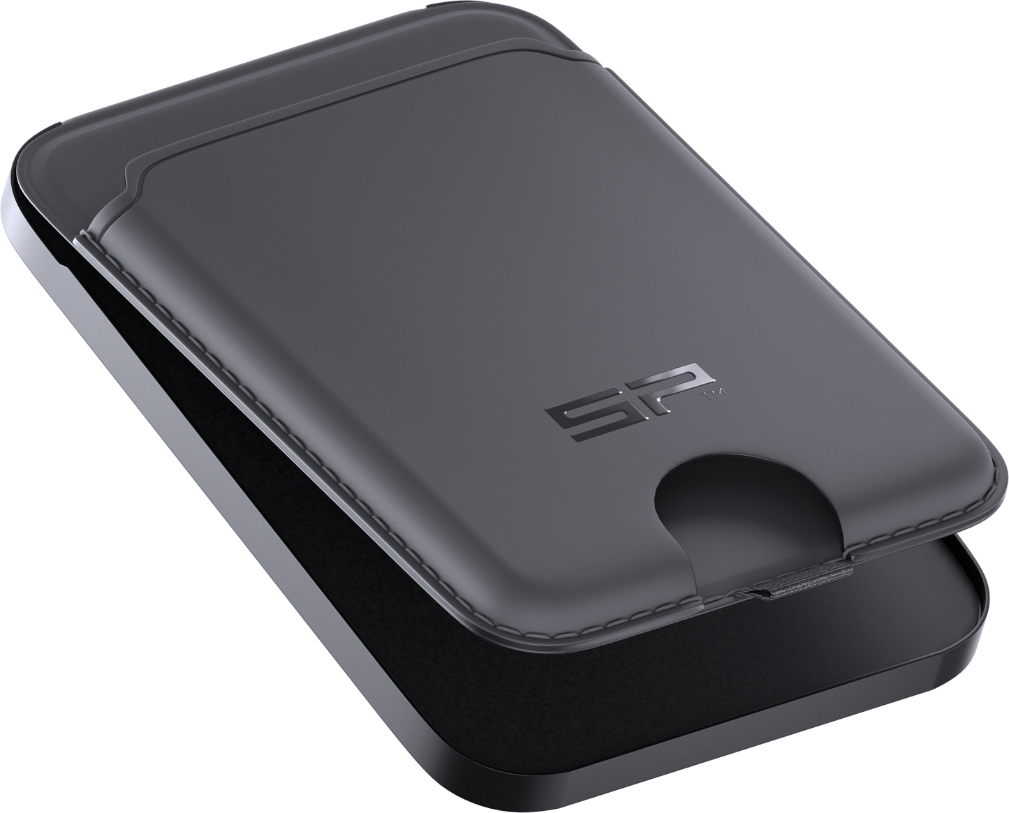 Magnetic Card Wallet Spc+ Black