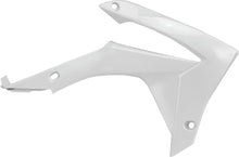 Radiator Shrouds White