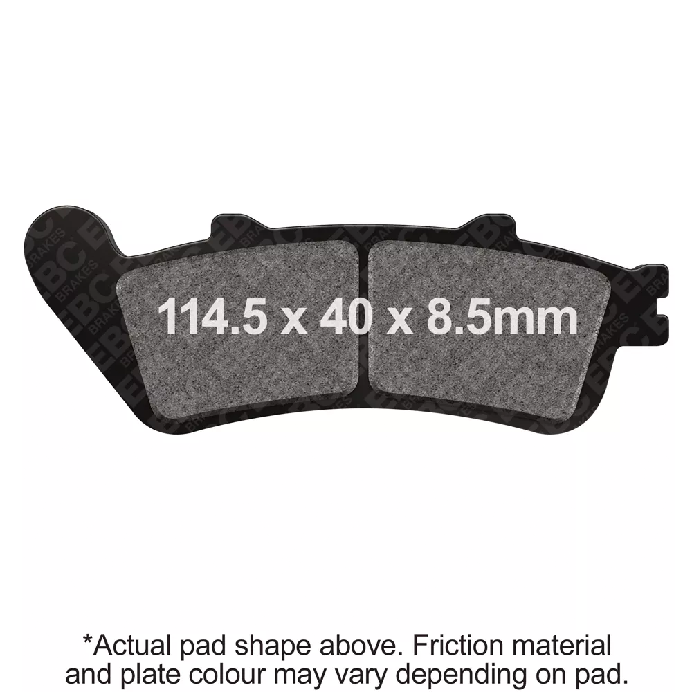 Brake Pads Fa725hh Double H Sintered