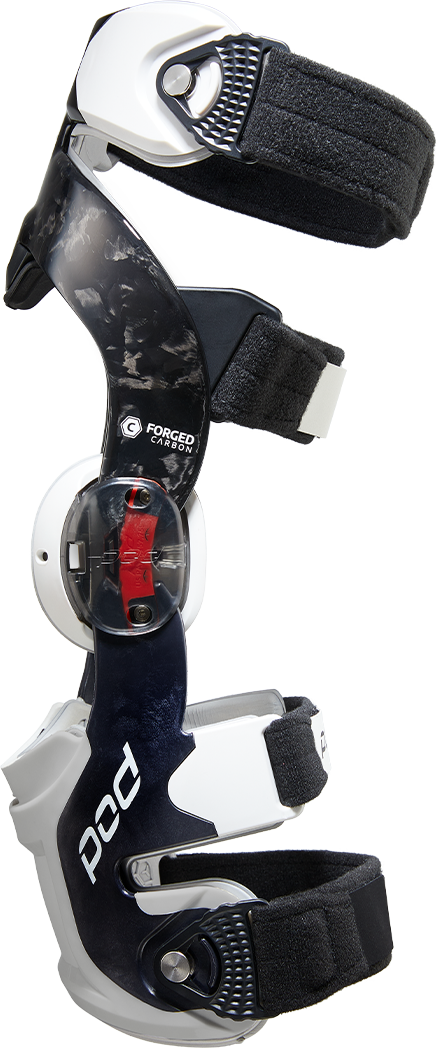 K8 3.0 Knee Brace Carbon (Lt) Carbon/White Xl