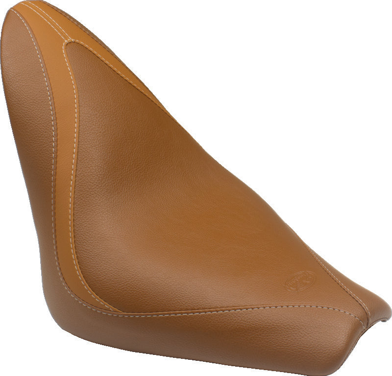 Mustang 15-21 Indian Scout Runaround Solo Seat - Brown