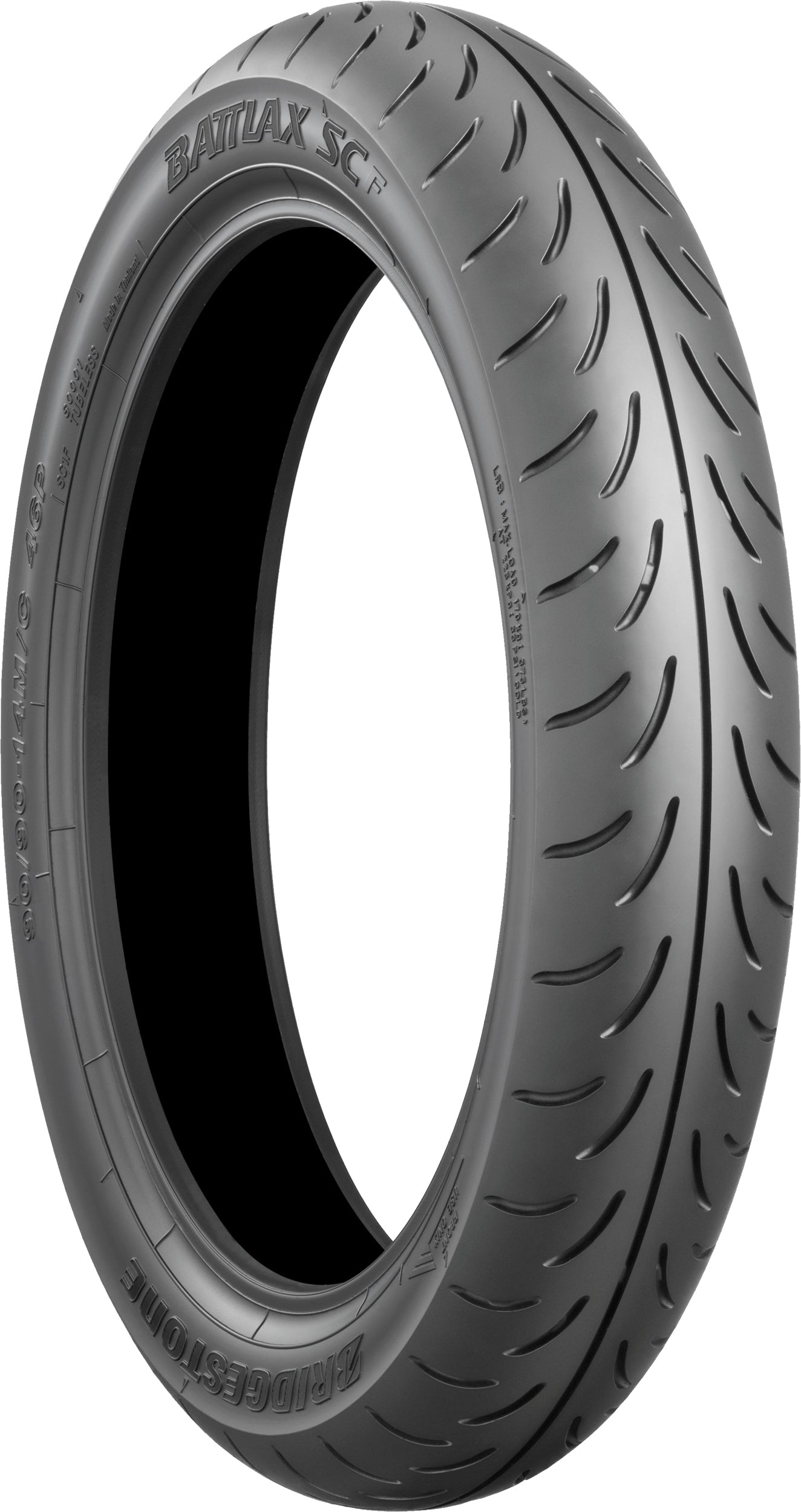 Tire Battlax Sc Front 110/90 12 64l Bias Tl
