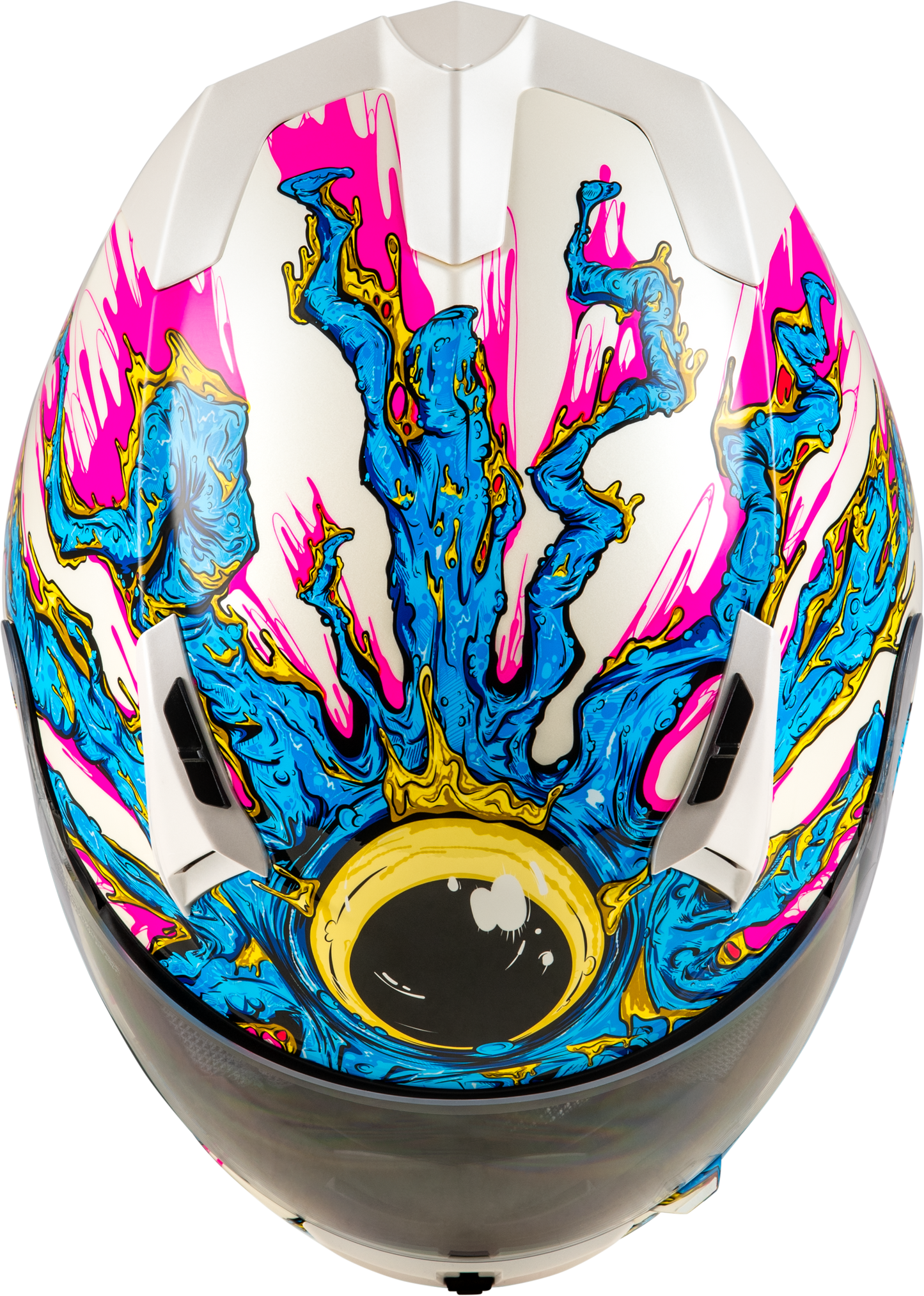 Revolt Space Creep Helmet Light Blue/White/Pink Md