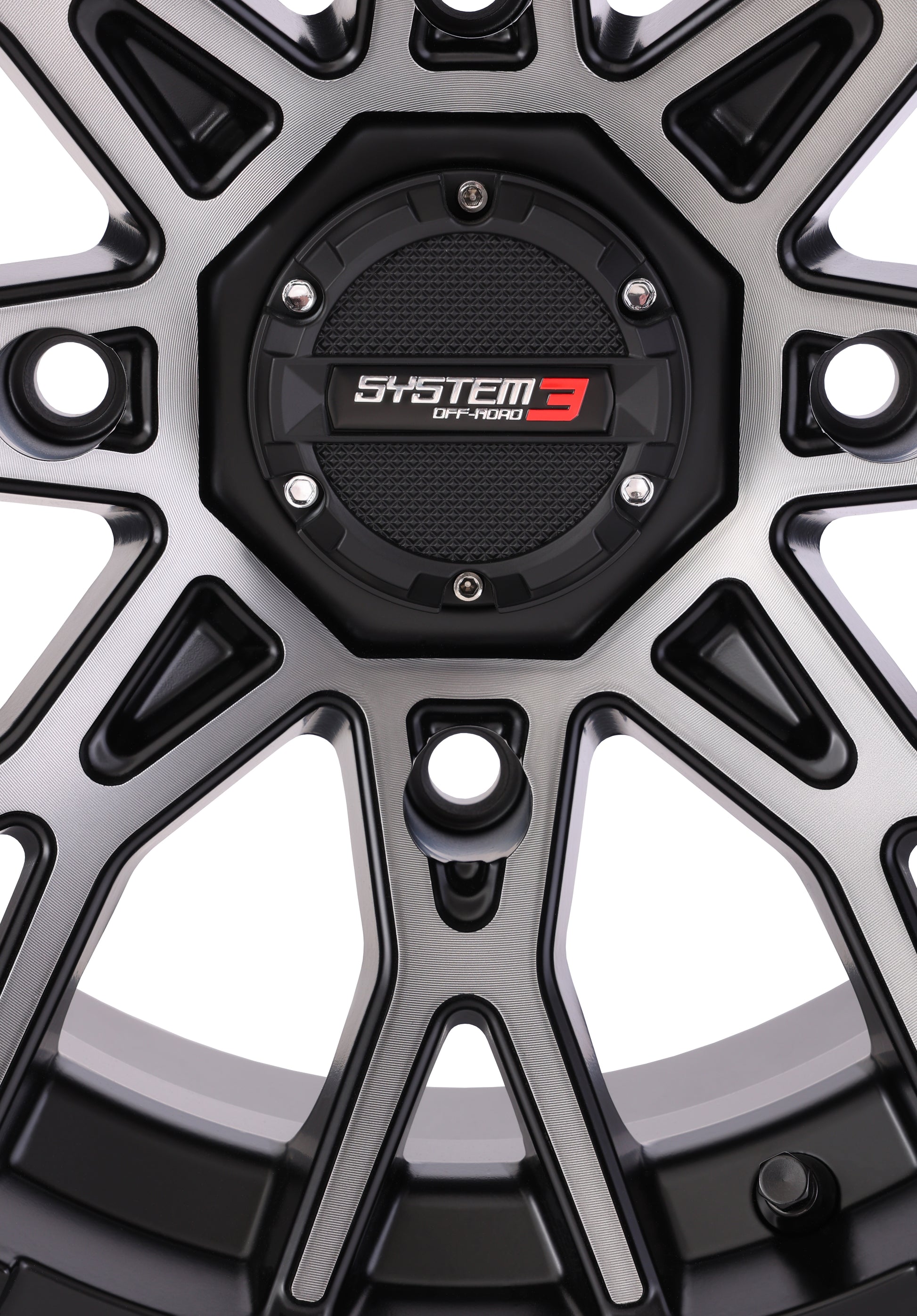 St6 Wheel 12x7 4+3 (+10mm) 4/110 Matte Dark Tint