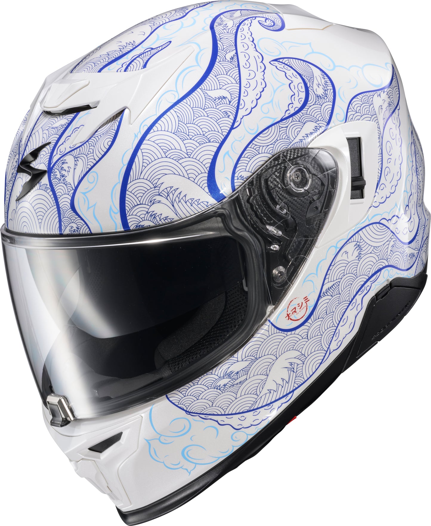 Exo T520 Helmet Nama Shimi White/Blue Xl