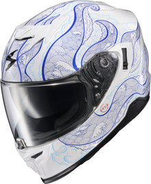 Exo T520 Helmet Nama Shimi White/Blue Xl