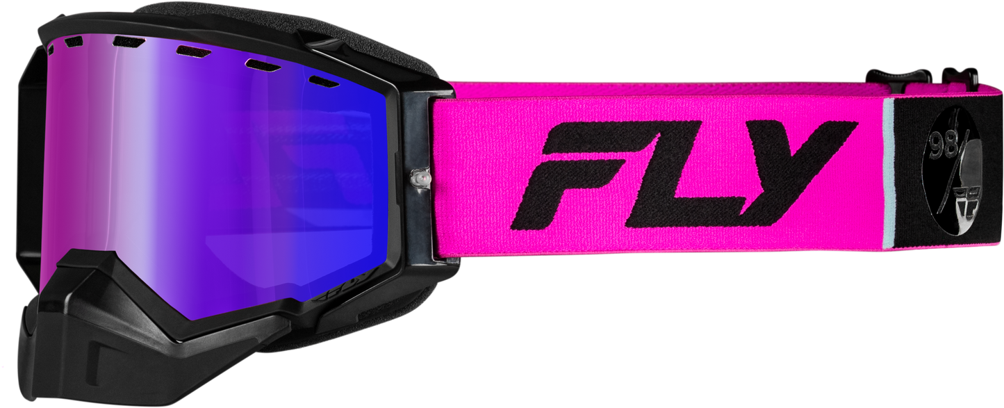 Zone Elite Snw Goggle Pink/Blk W/Plrzd Rose Lens
