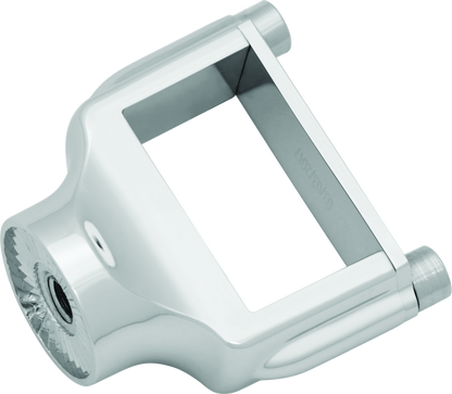 Kuryakyn Side Mount License Plate Holder Clamp 86-22 XL Models Chrome
